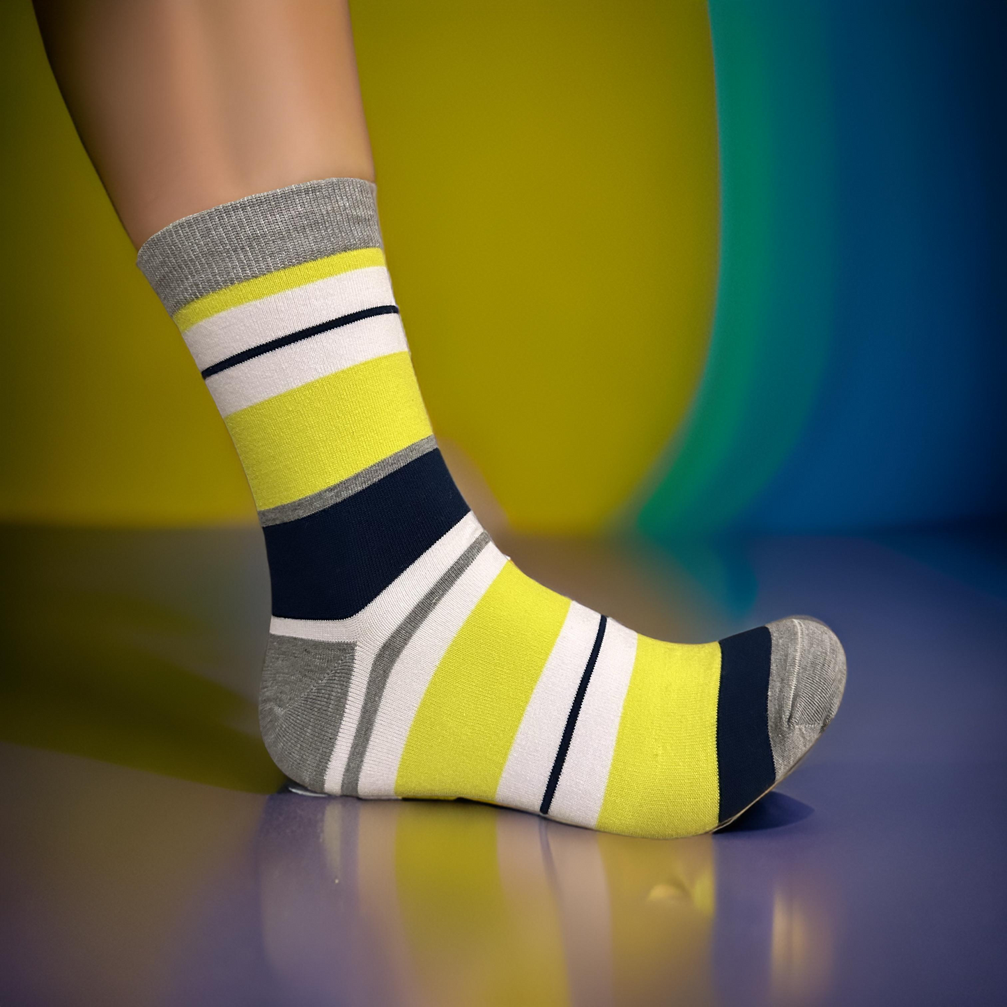 Neon Pulse Full Socks